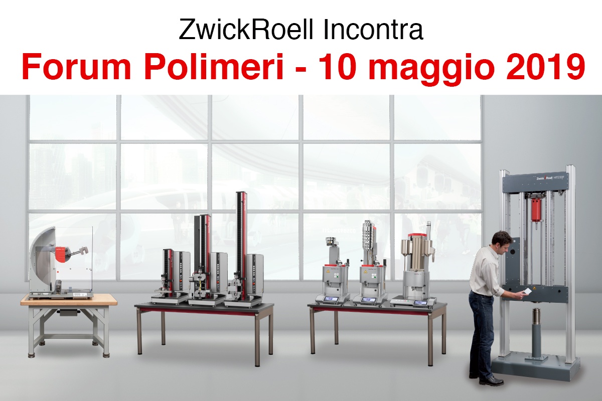 ZwickRoell Incontra – Forum Polimeri