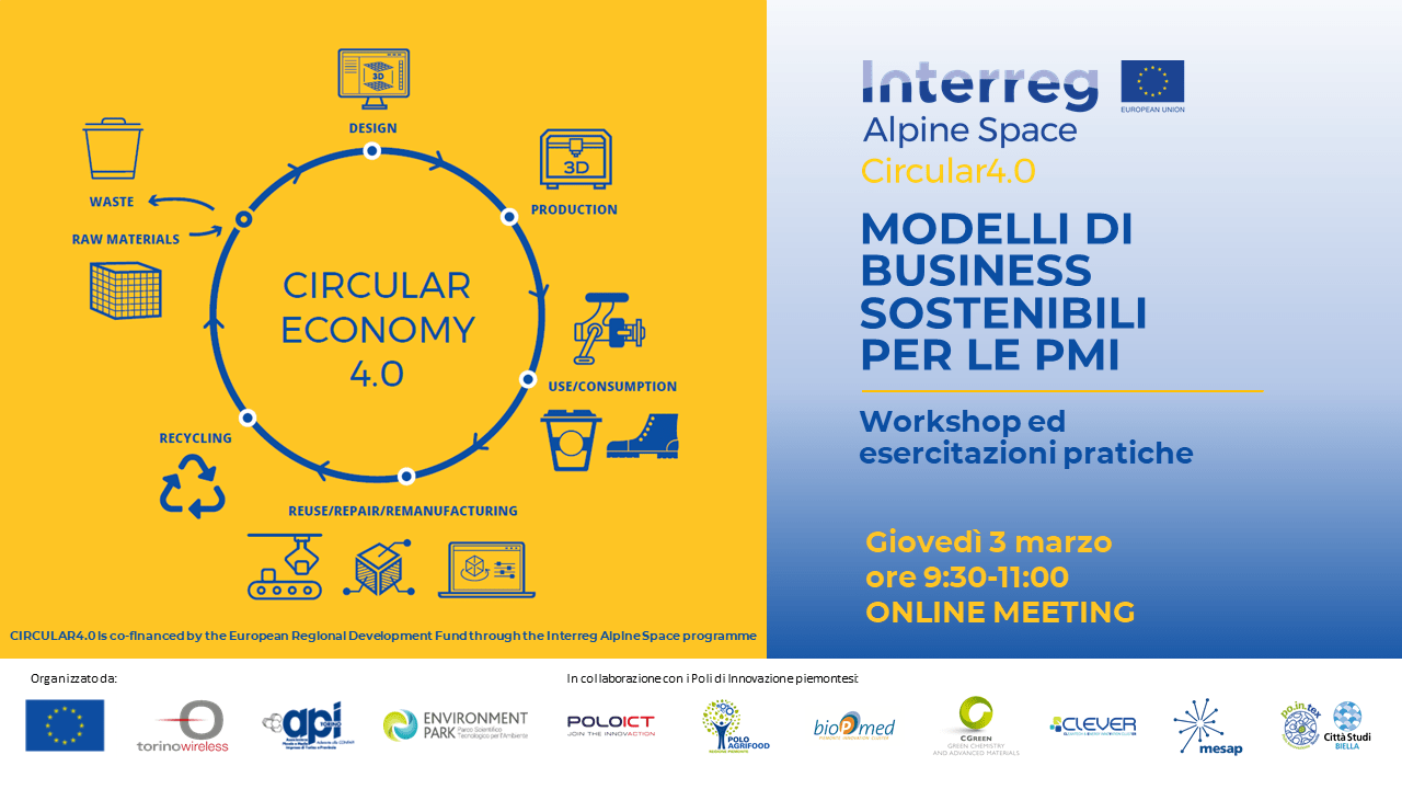 Modelli di business sostenibili per le PMI – Workshop ed esercitazioni pratiche