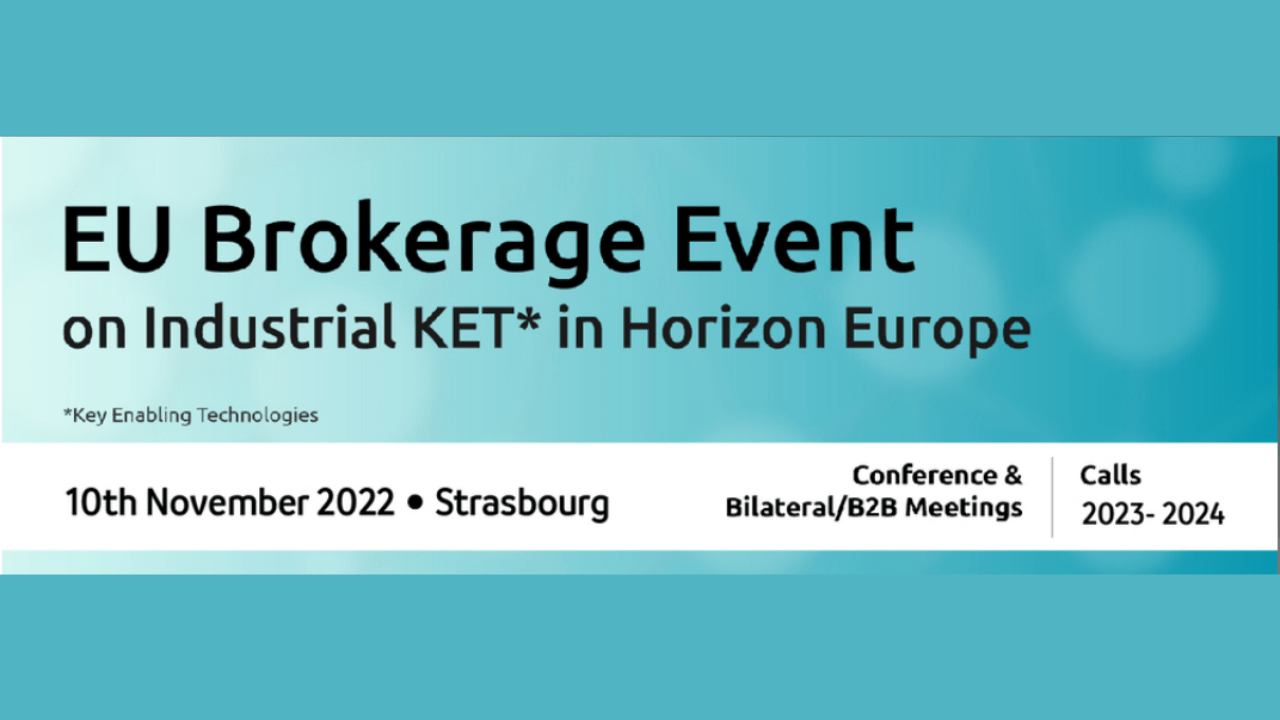 EU Brokerage Event on KET* in Horizon Europe