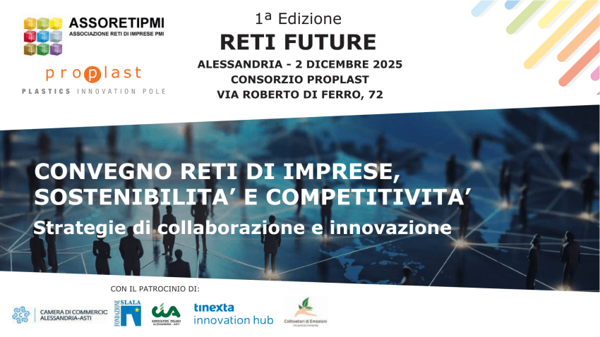 CONVEGNO RETI DI IMPRESE, SOSTENIBILITA’ E COMPETITIVITA’