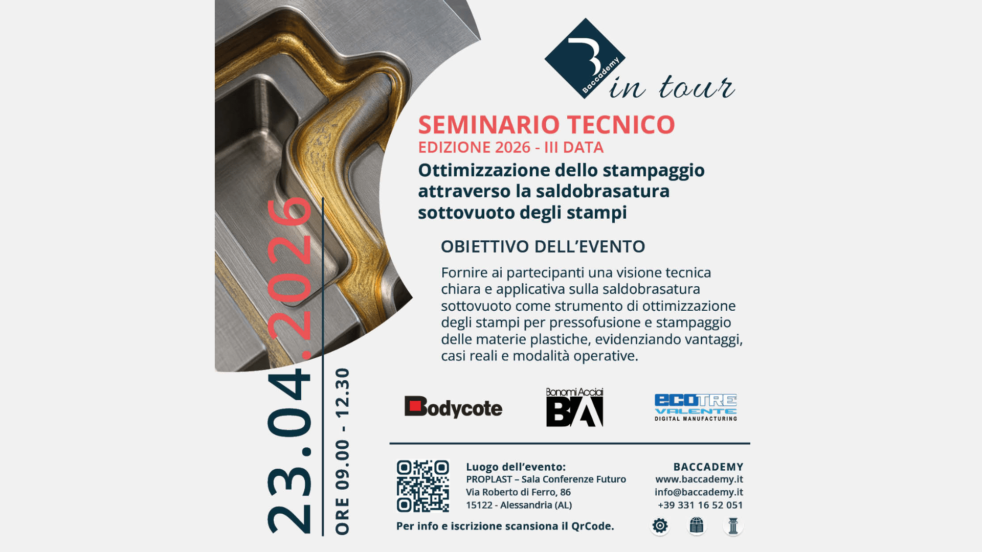 Seminario Saldobrasatura degli stampi